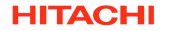 логотип Hitachi красные буквы на белом фоне