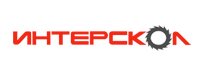логотип Интерскол красные буквы на белом фоне